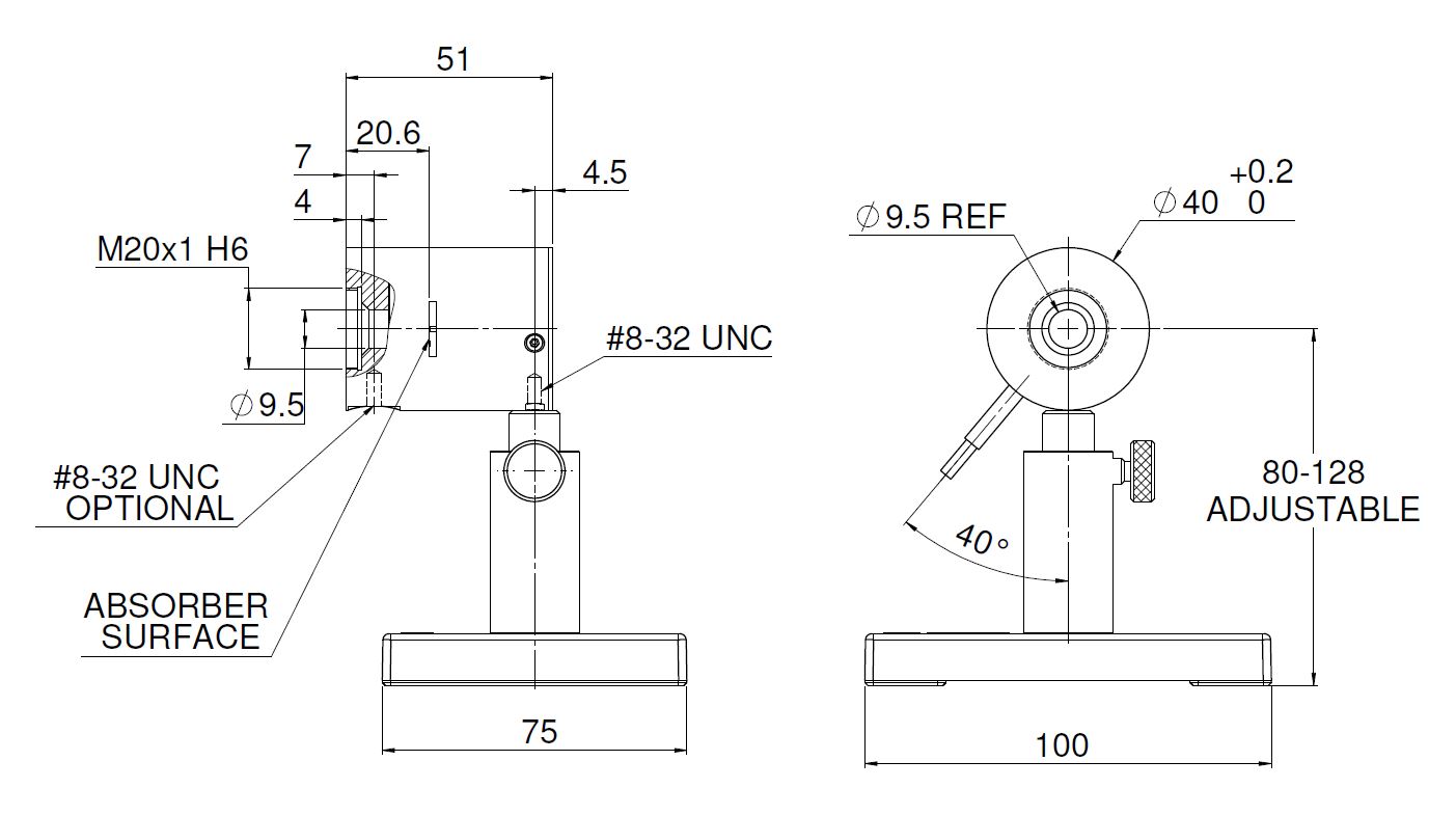 Ophir High Sensitivity Thermal Sensors - 20µW - 2W